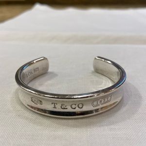 Tiffany and Co 1837 Silver Cuff bracelet